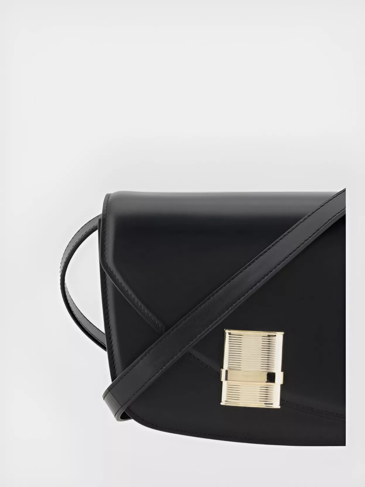 Shop Ferragamo Patent Leather Shoulder Bag