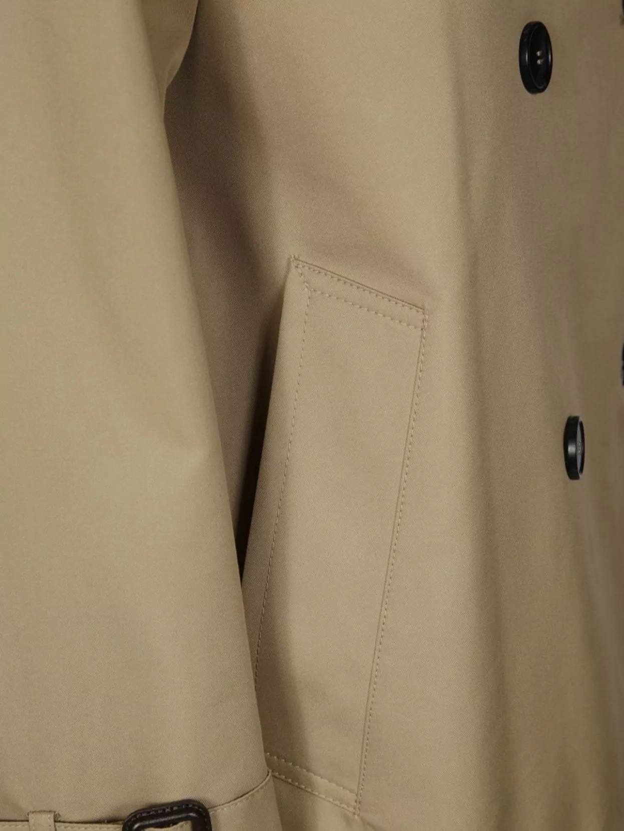 Weekend Max Mara Coat Double-breasted Belted Cuffs