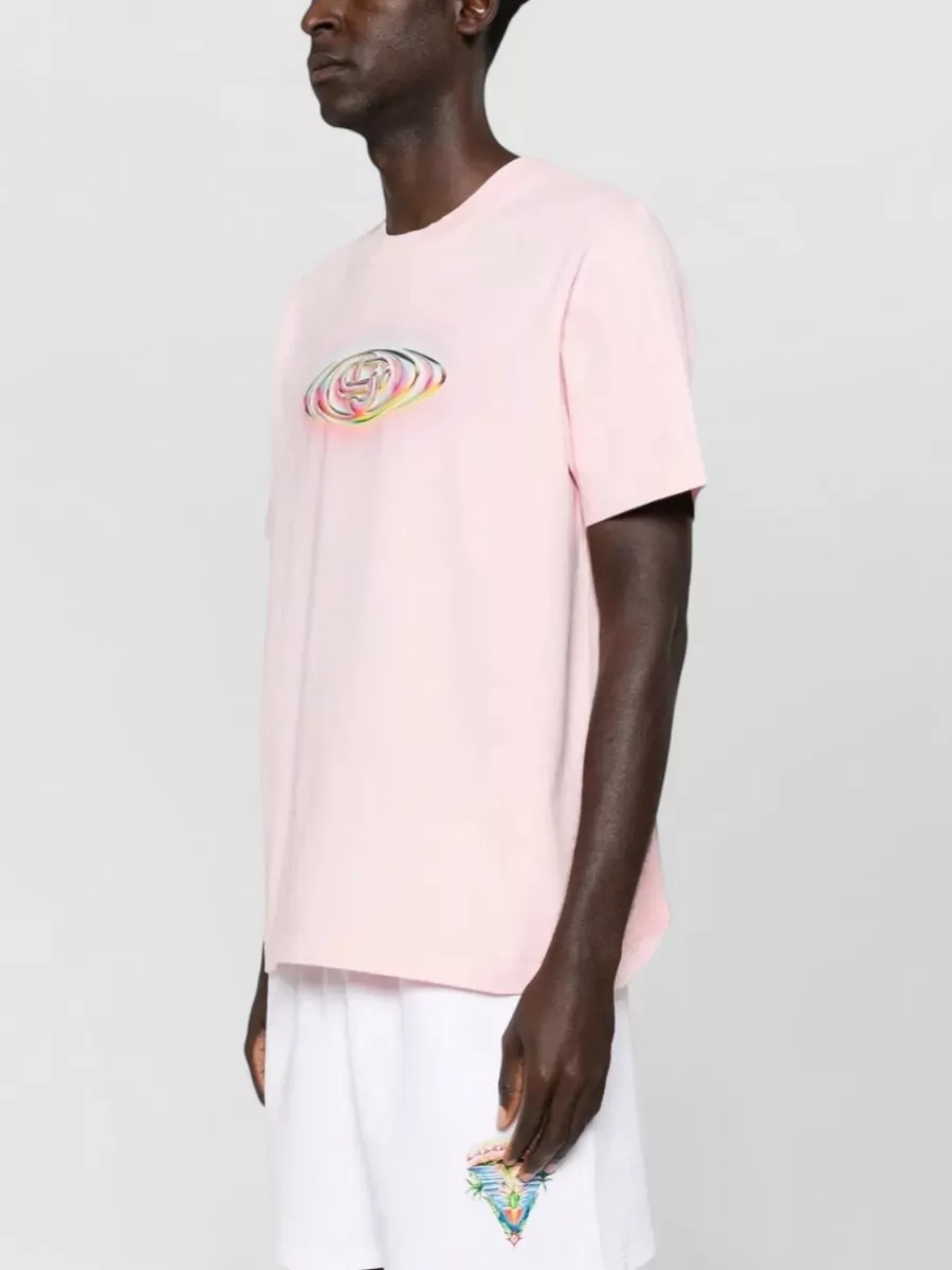 Casablanca Organic Cotton Graphic Short-Sleeve T-Shirt
