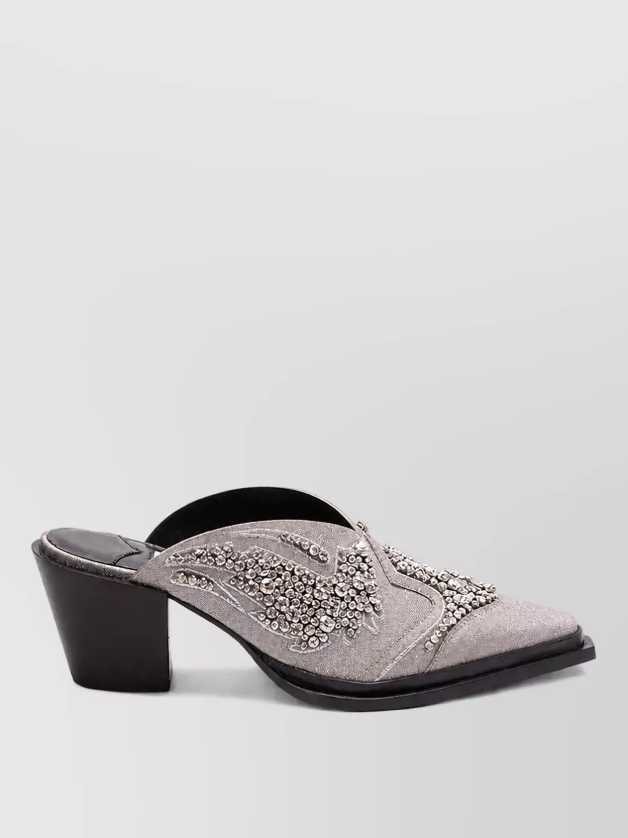 Jimmy Choo Leather Mules