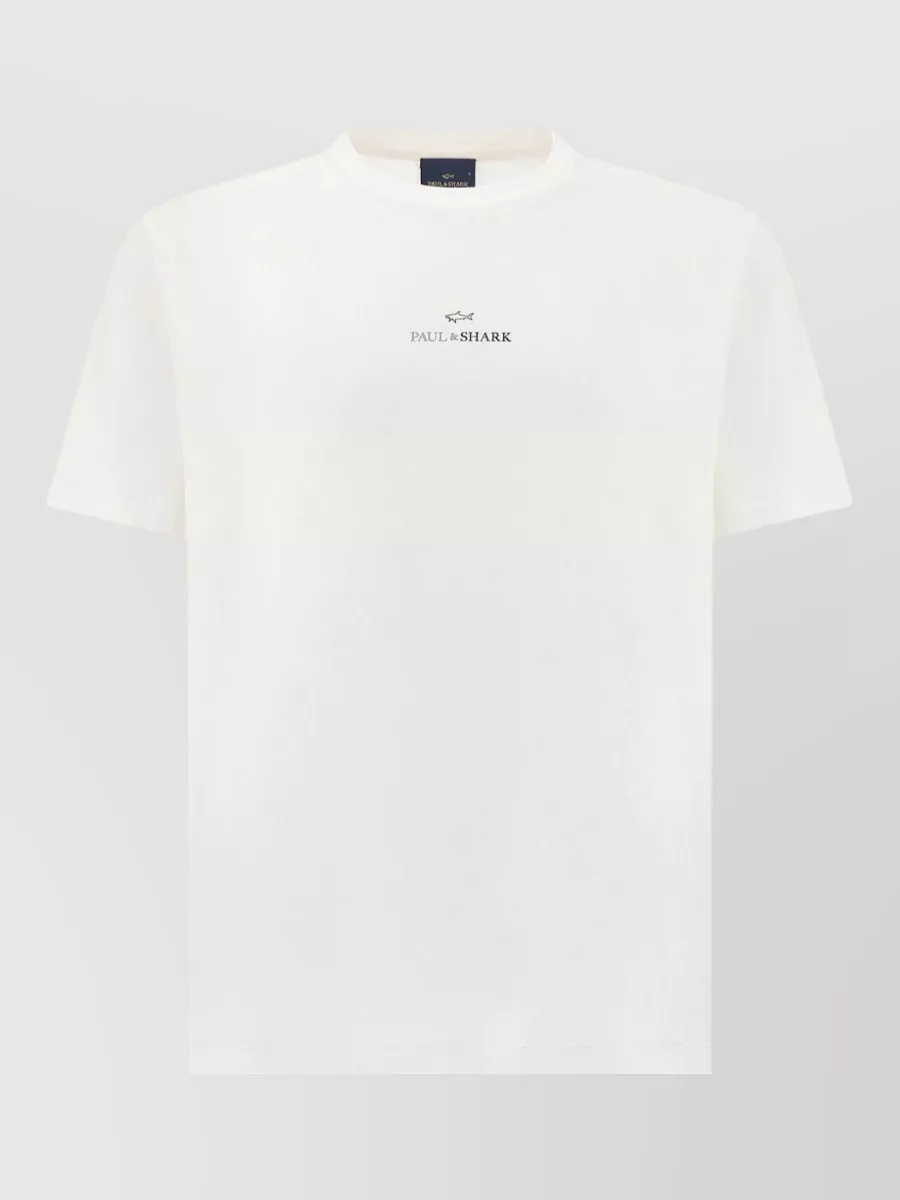 Paul & Shark Logo-print cotton t-shirt
