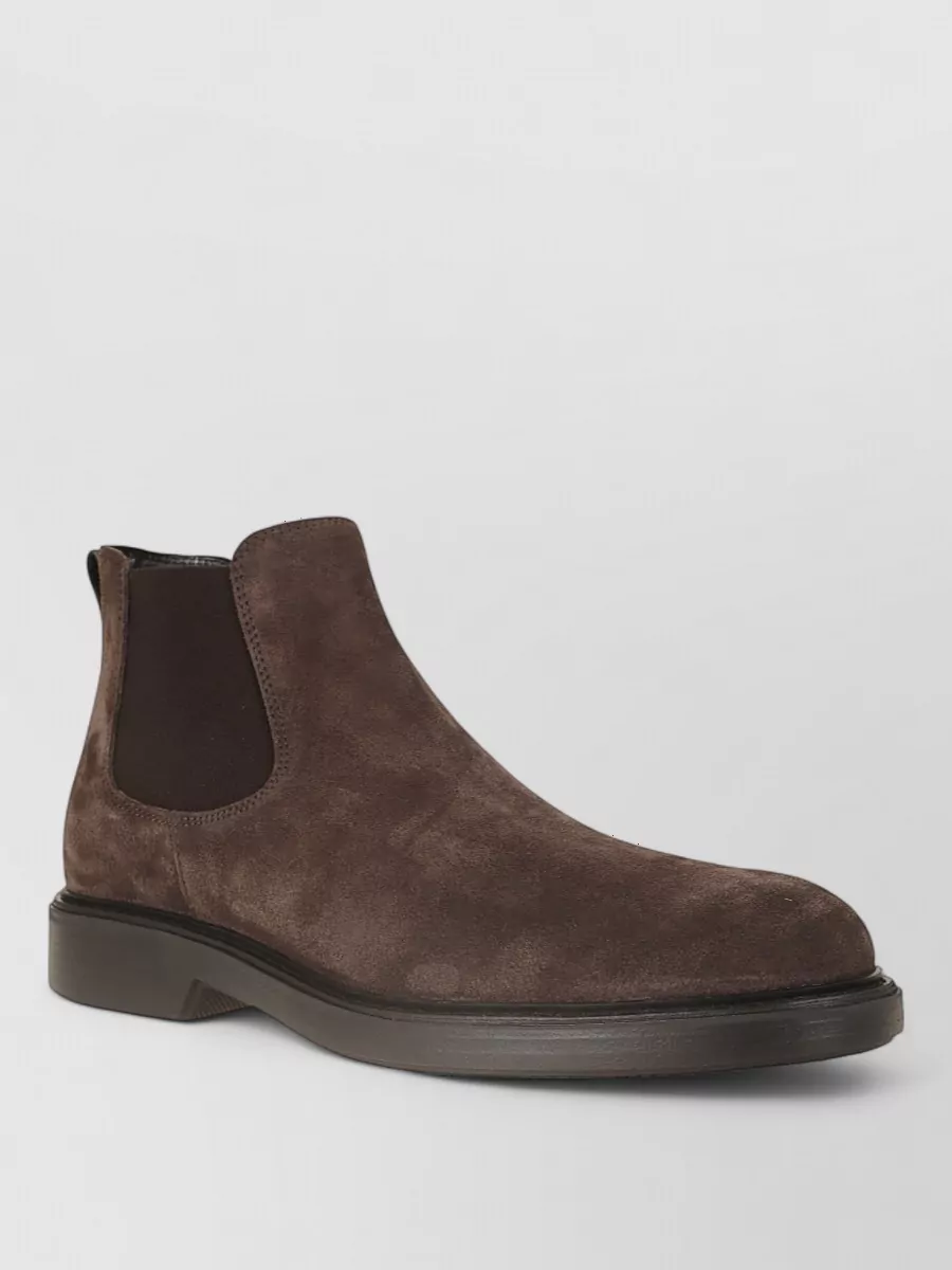 Hogan suede chelsea boots