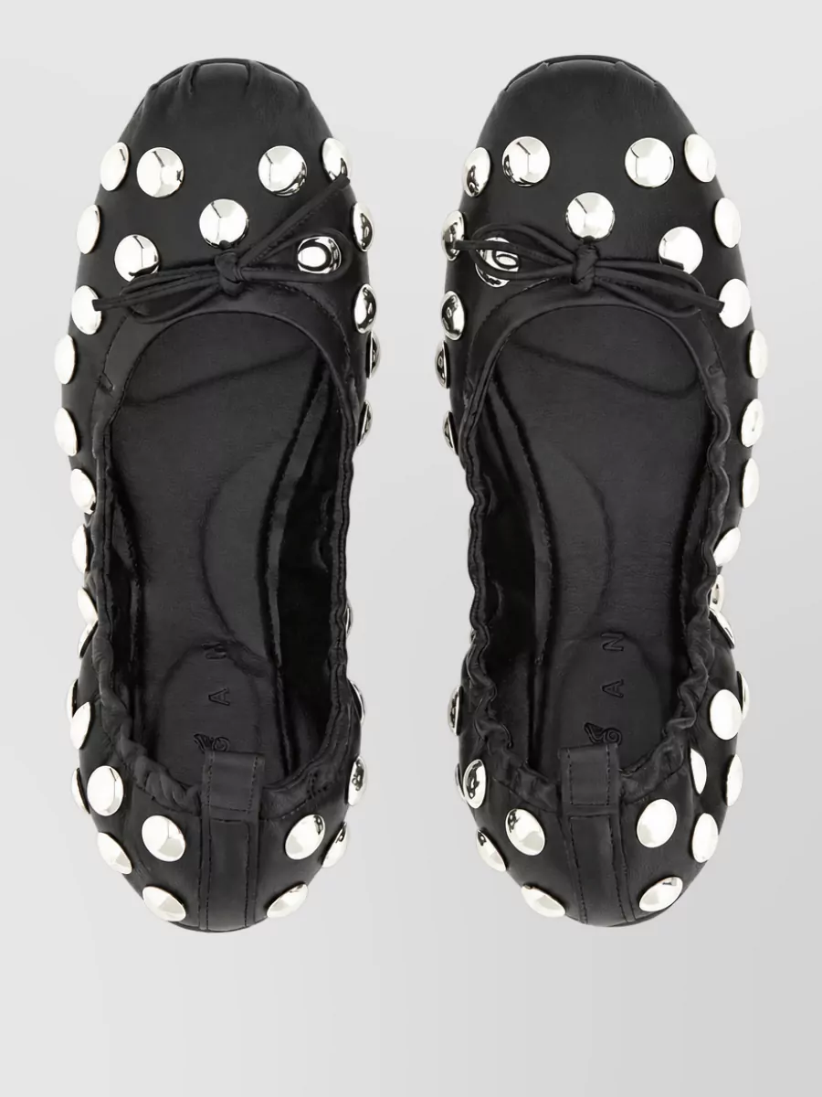 Hogan Leather Ballerina Shoes