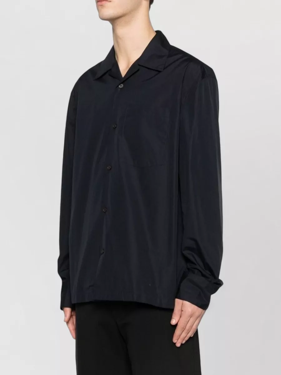Jil Sander Cotton Shirt Long Sleeves Chest Pocket