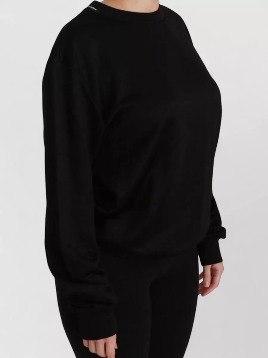 Dolce&Gabbana Cotton Relaxed-Fit Crewneck Sweatshirt