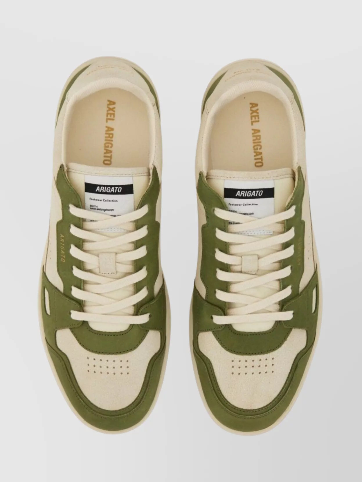 Axel Arigato Sneaker With Contrast Panels And Perforated Detailing