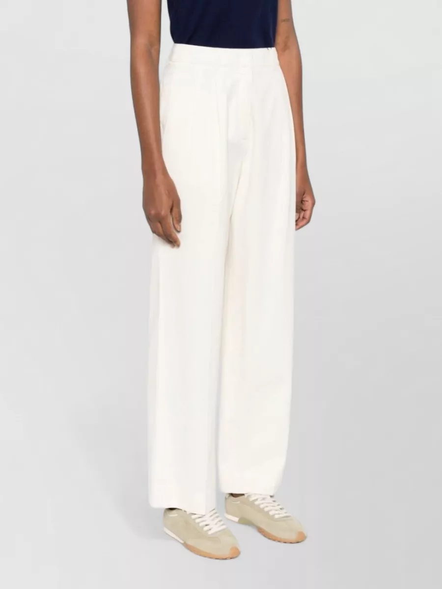 Dunst Pleated Wide-Leg Trousers