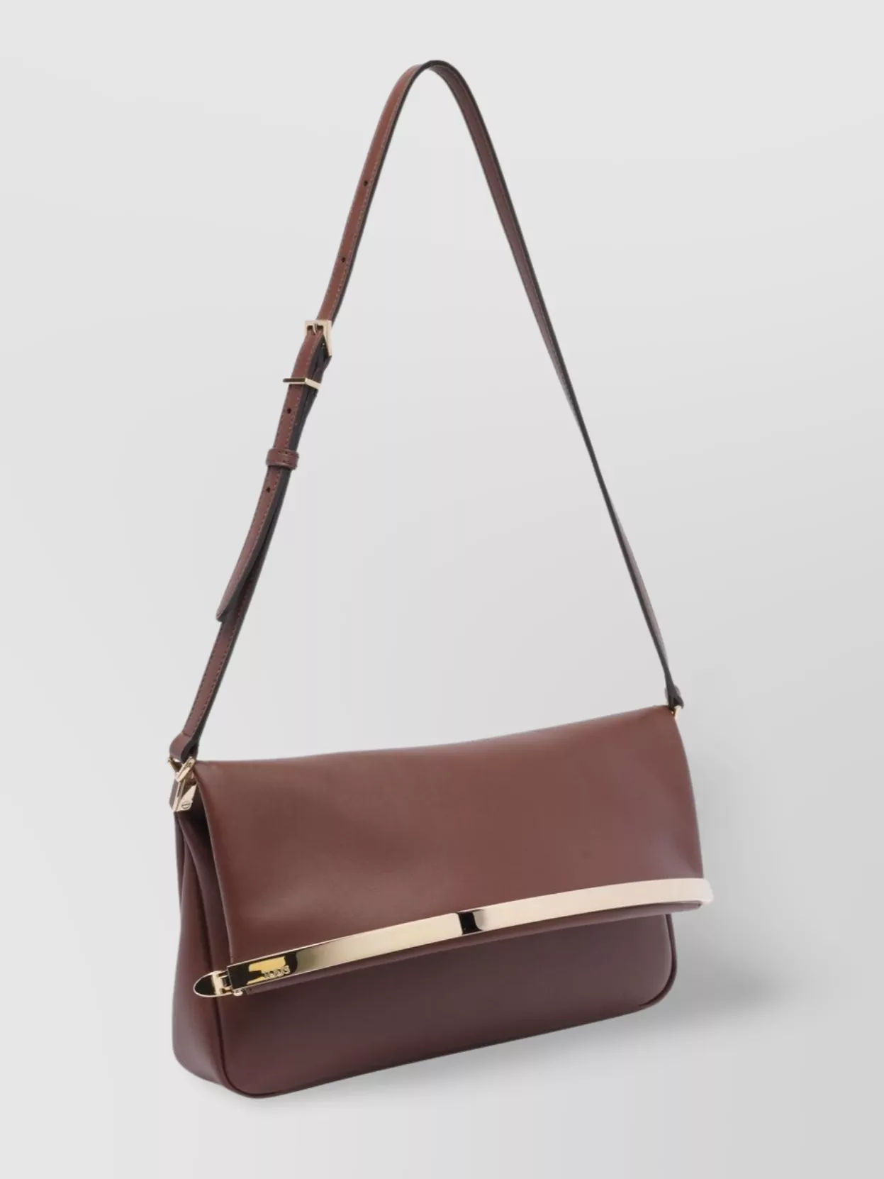 Tod's Leather Flap Shoulder Bag