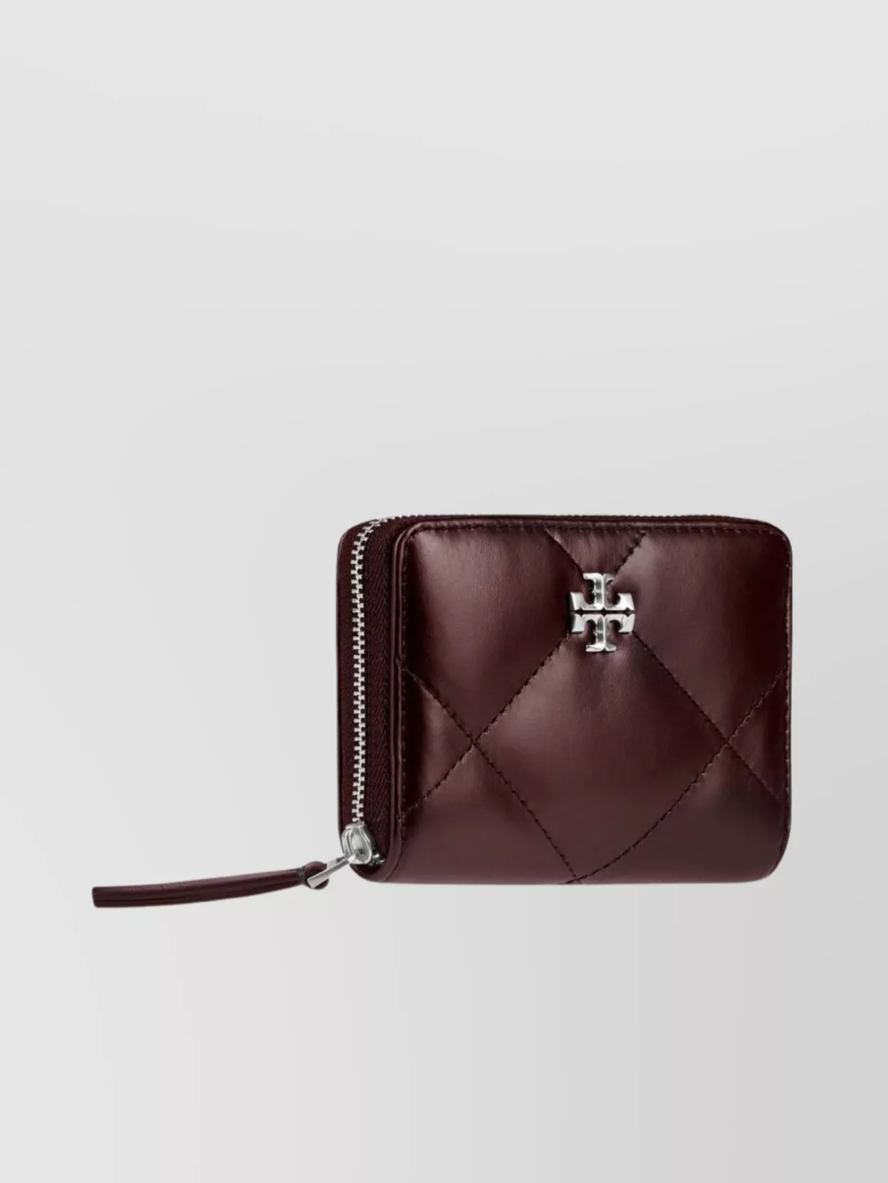 Tory Burch Small Leather Wallet Diamond Pattern