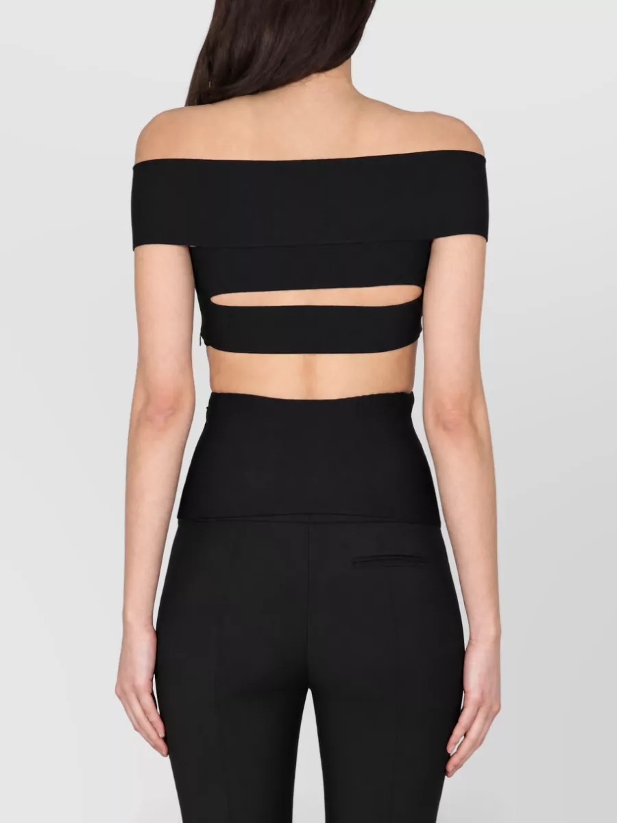 Alexander Mcqueen Cutout Blouse