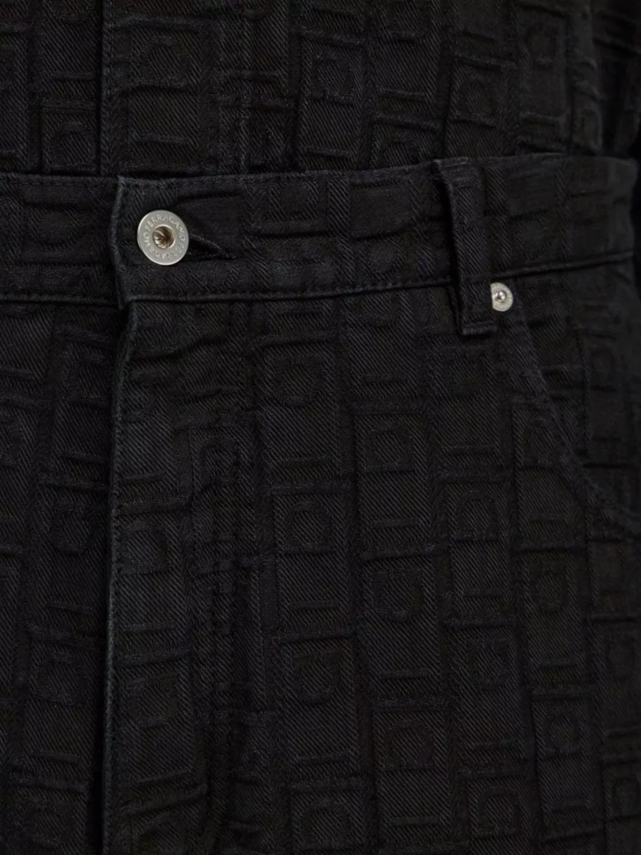 Ferragamo Monogram Five Pocket Trousers
