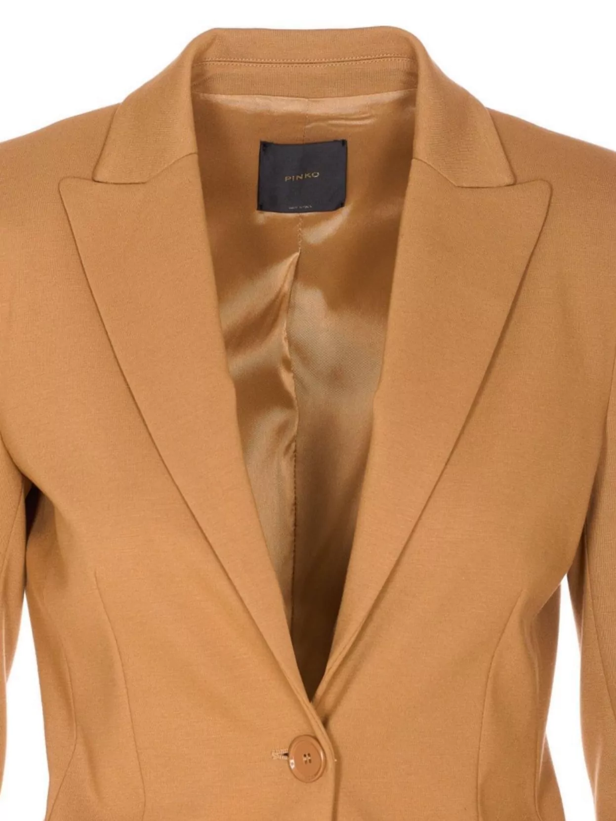 Pinko Structured Blazer With Long Sleeves And Back Vent