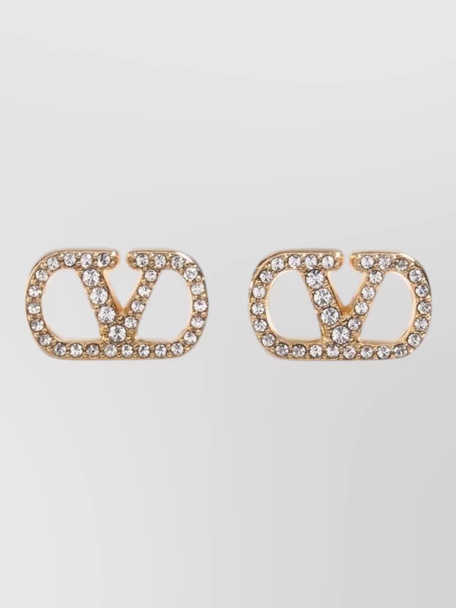 Valentino Garavani Crystal-Embellished Earrings