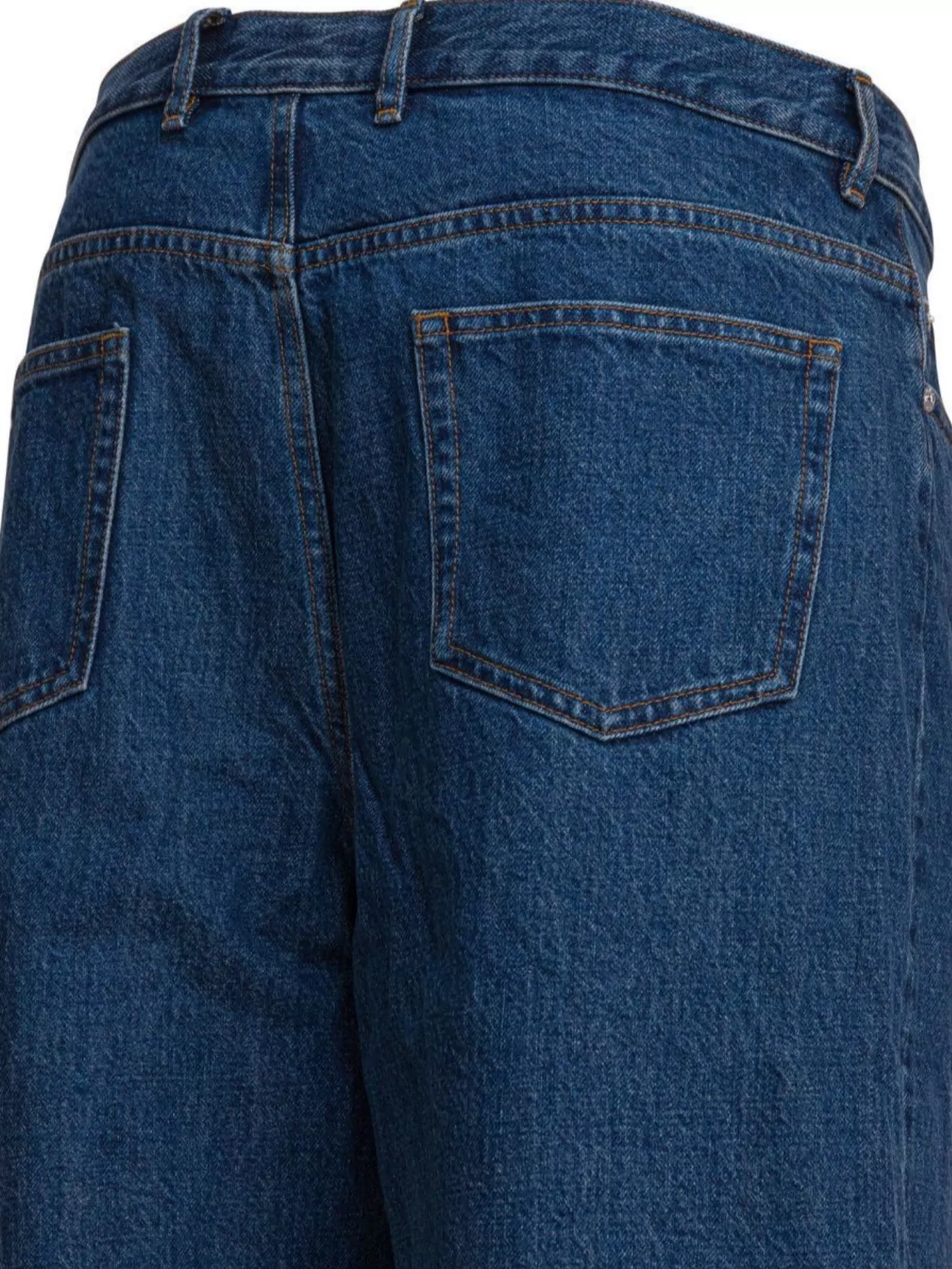 Apc Denim Trousers Belt Loops In Blue
