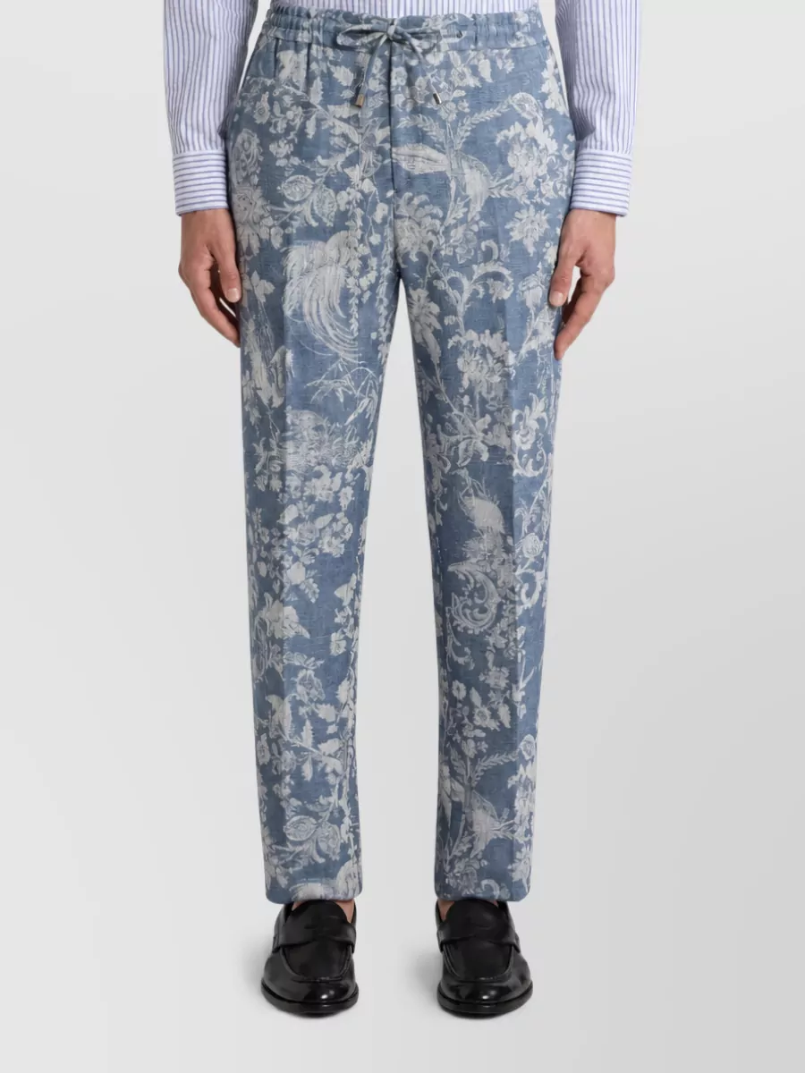 Etro Cotton Chino Shorts