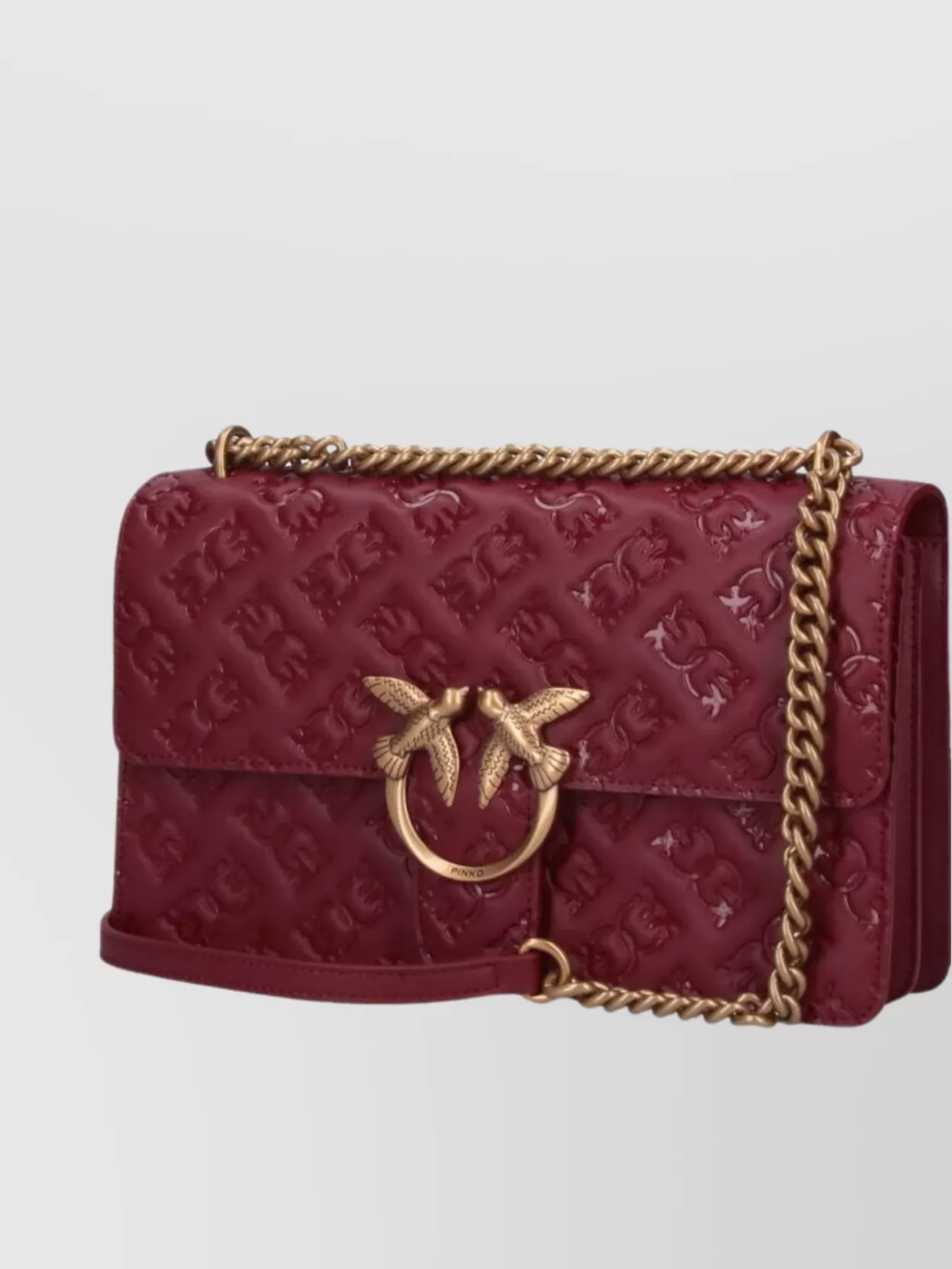 Pinko Quilted Chain Strap Shoulder Bag