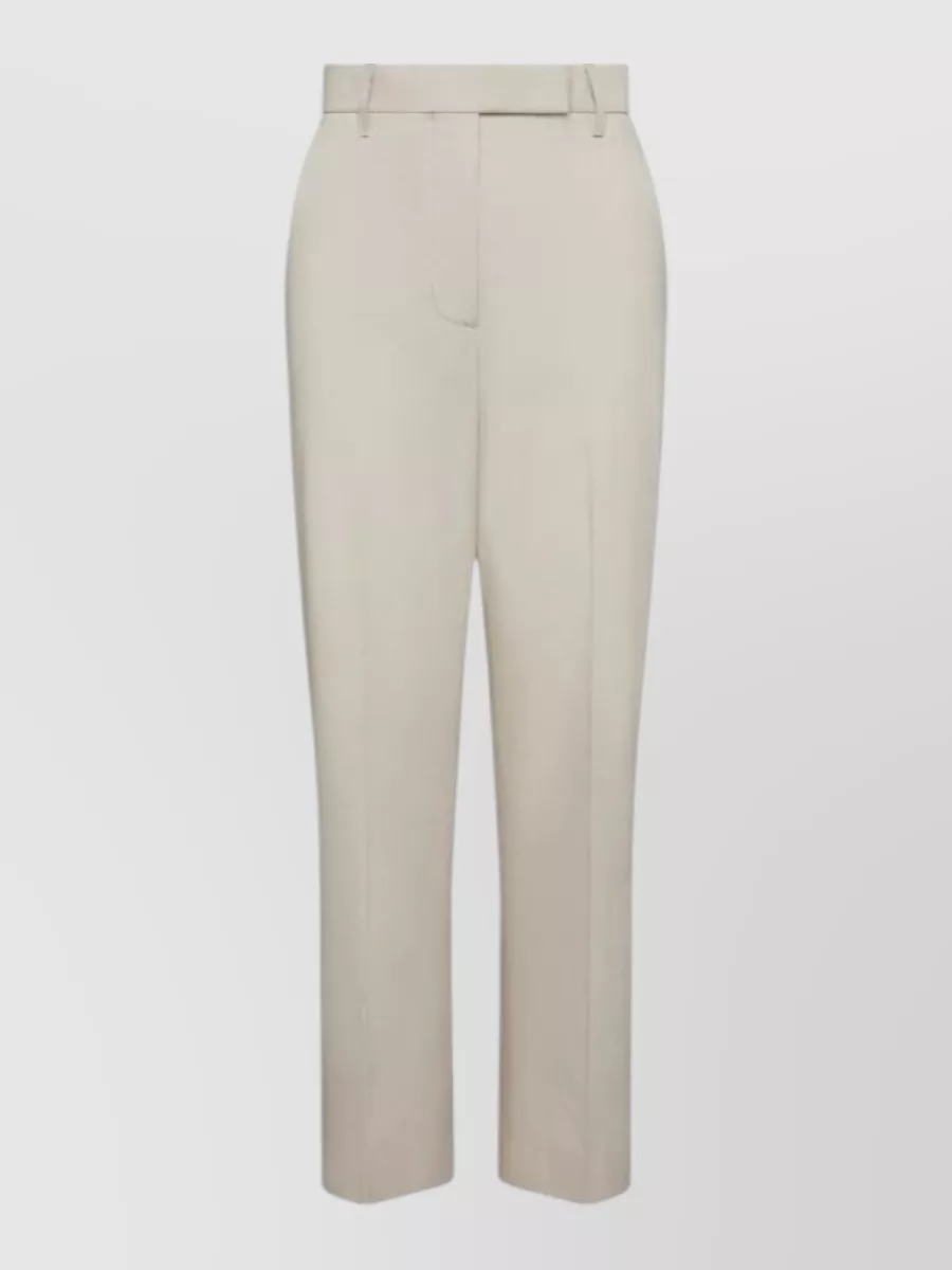 Thom Browne cotton relaxed-fit tailored trousers