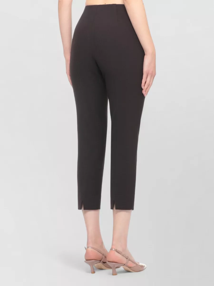 Peserico Women's Straight Leg Trousers With Seam Detailing