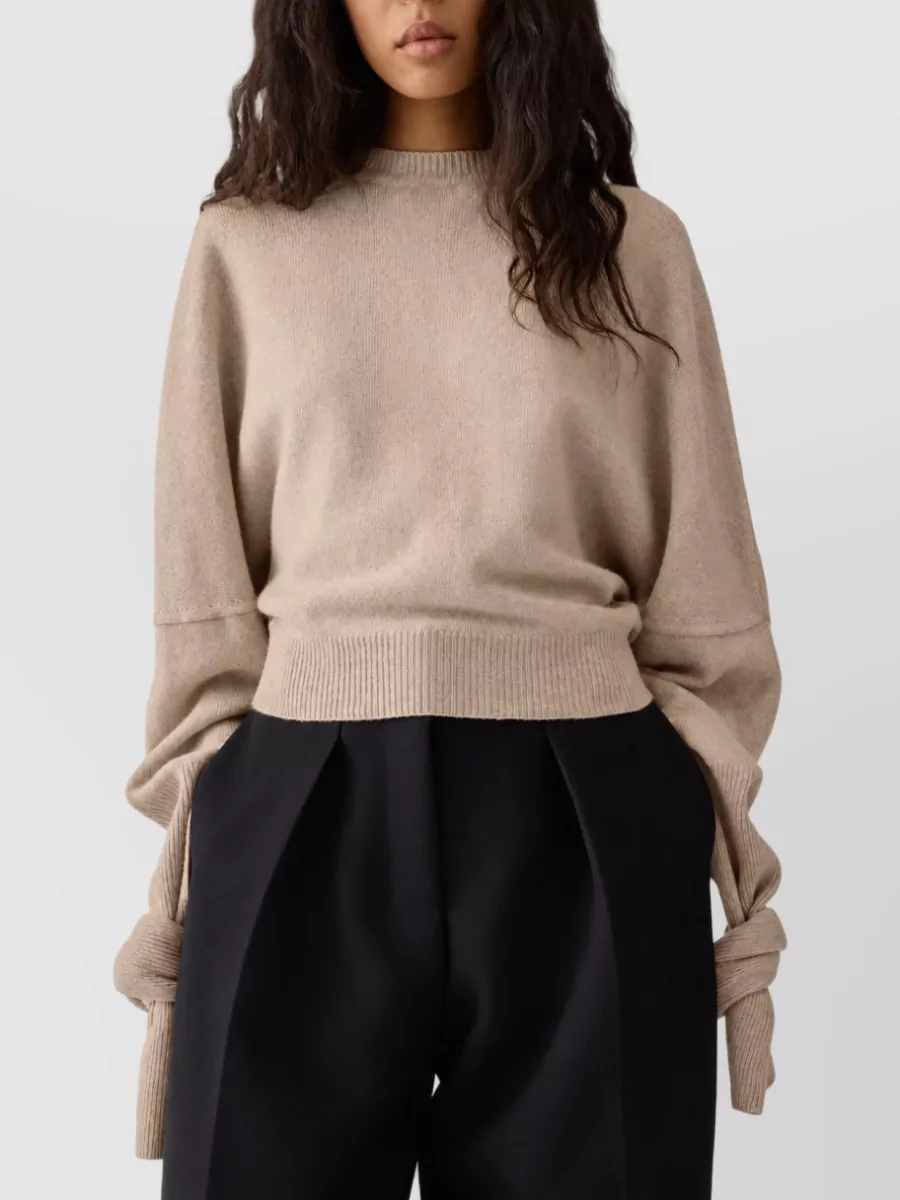 Jacquemus Cashmere Blend Batwing Sweater