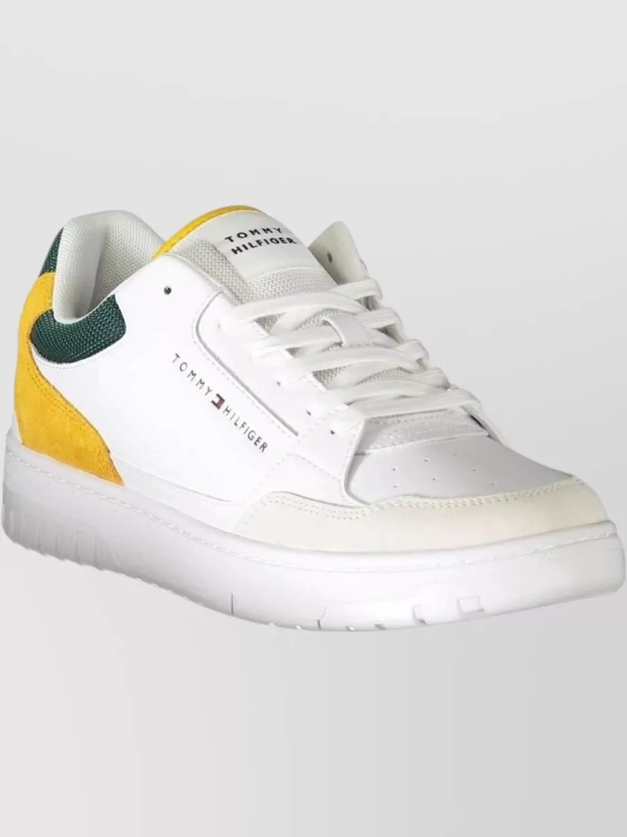 Tommy Hilfiger Leather Low-Top Sneakers