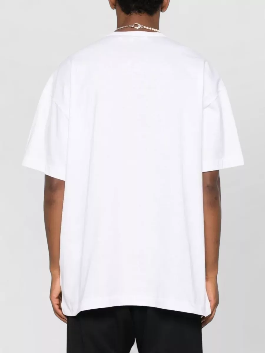 Comme Des Garçons Play Play Oversized Graphic Print T Shirt