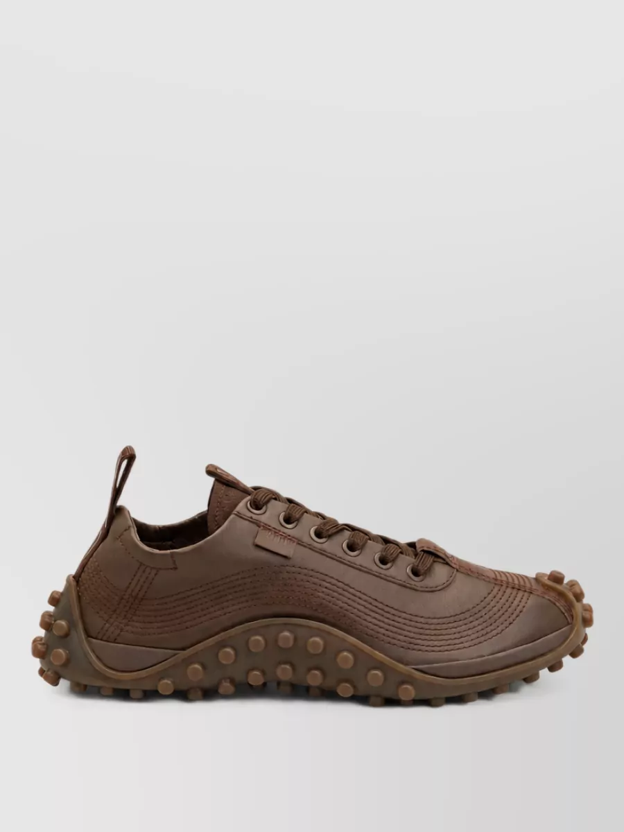Ami Paris Leather Low-Top Sneakers