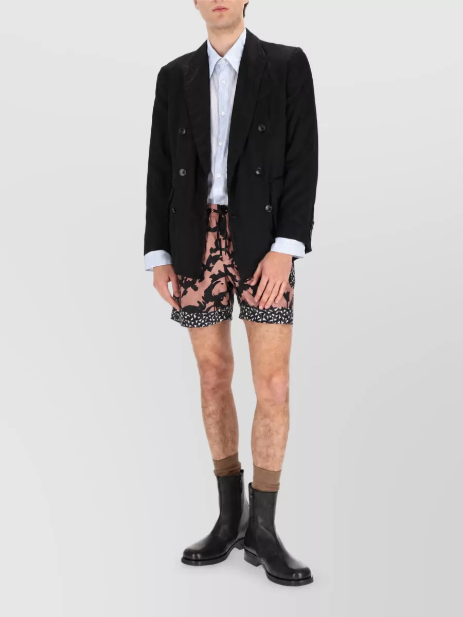 Dries Van Noten Single-Breasted Suit