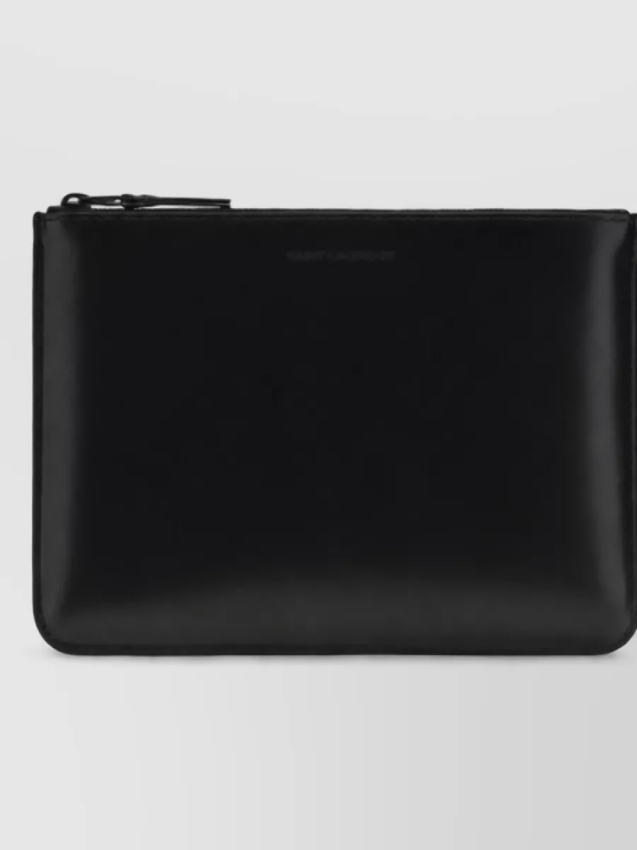 Comme des Garçons calf leather pouch
