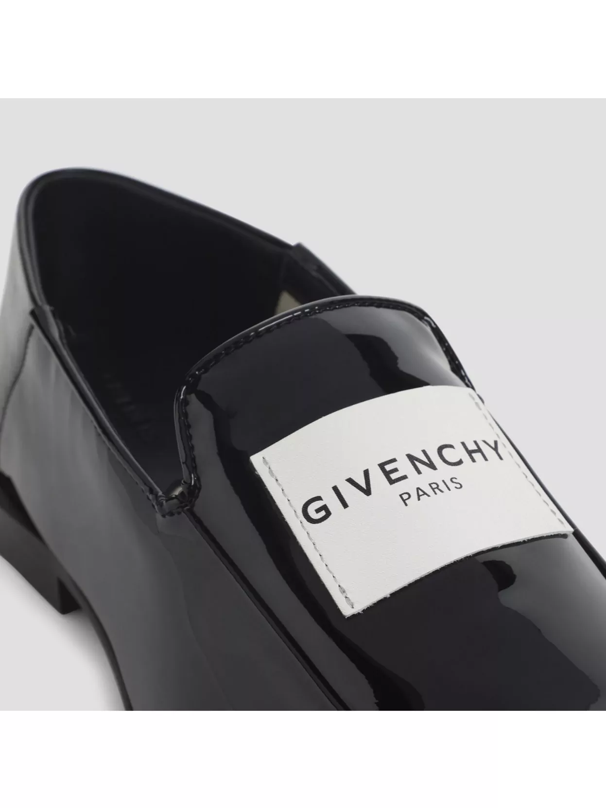 Givenchy Glossy Round Toe Loafers