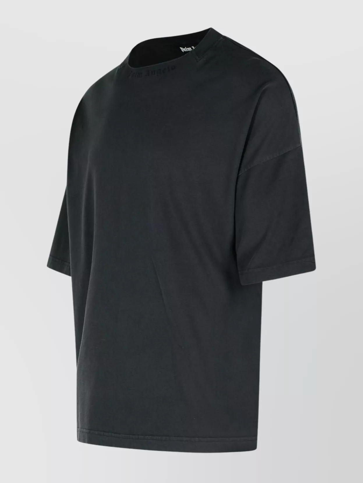 Palm Angels Crew Neck Cotton T-Shirt