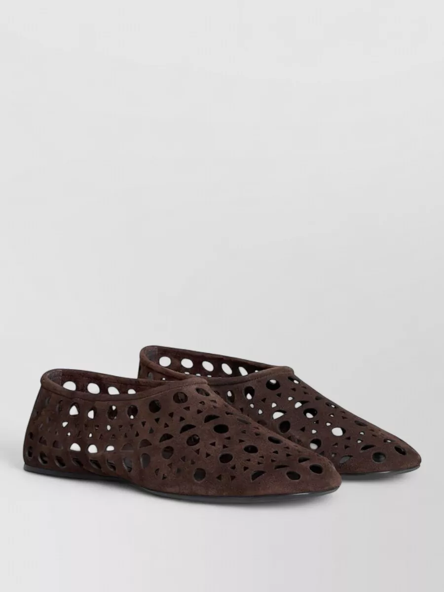 Alaïa leather mules