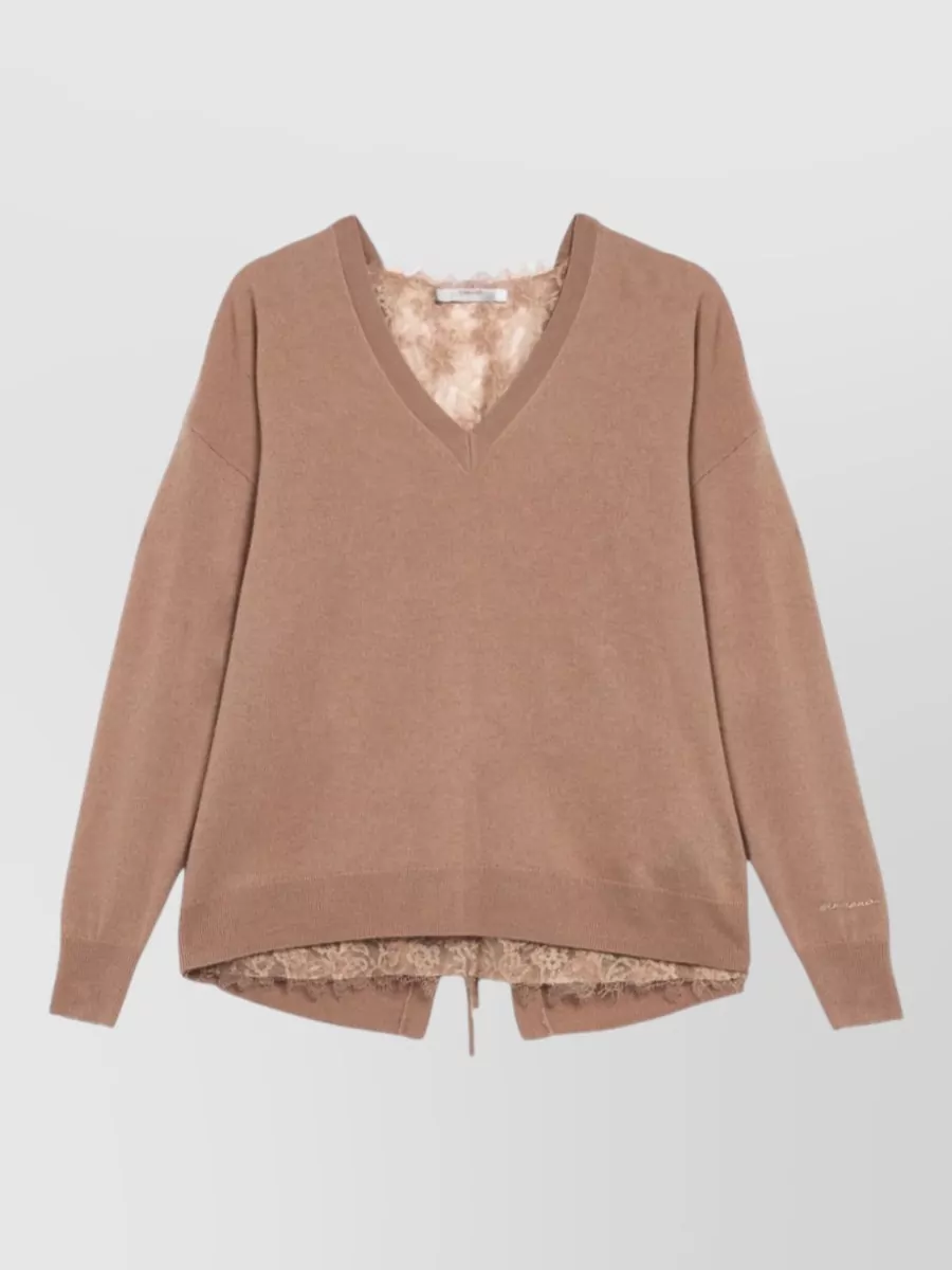 Ermanno Firenze Fine-knit top