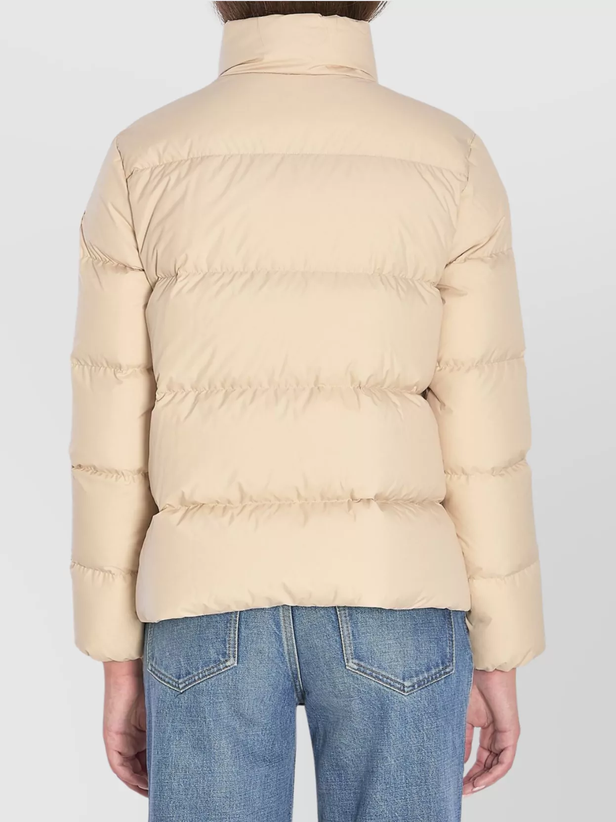 Moncler Mauzun Puffer Jacket In Neutral