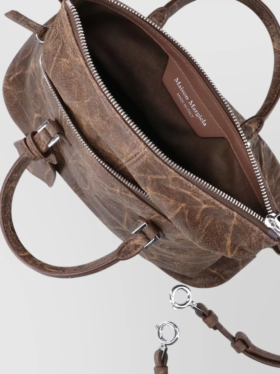 Maison Margiela Na Na Leather Shoulder Bag
