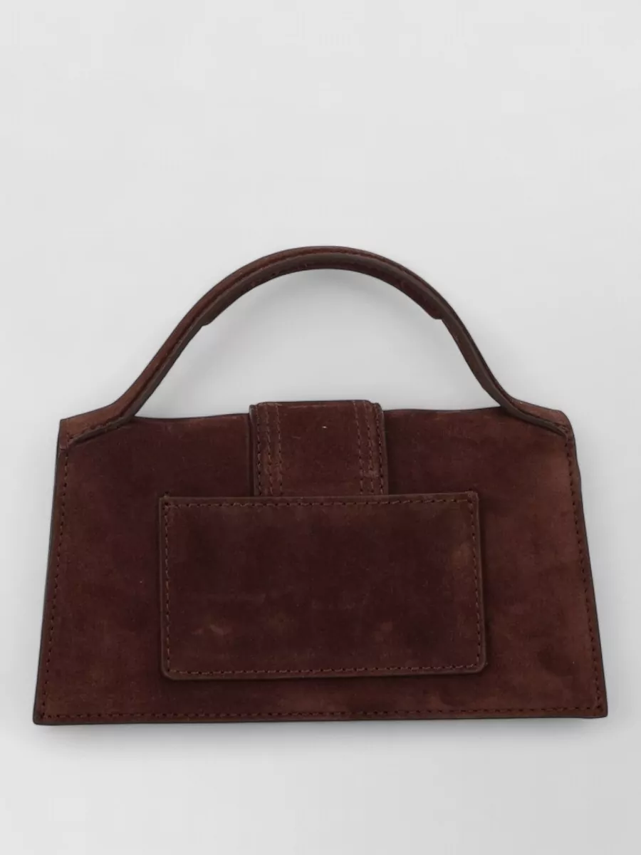 Jacquemus le bambino mini leather clutch bag