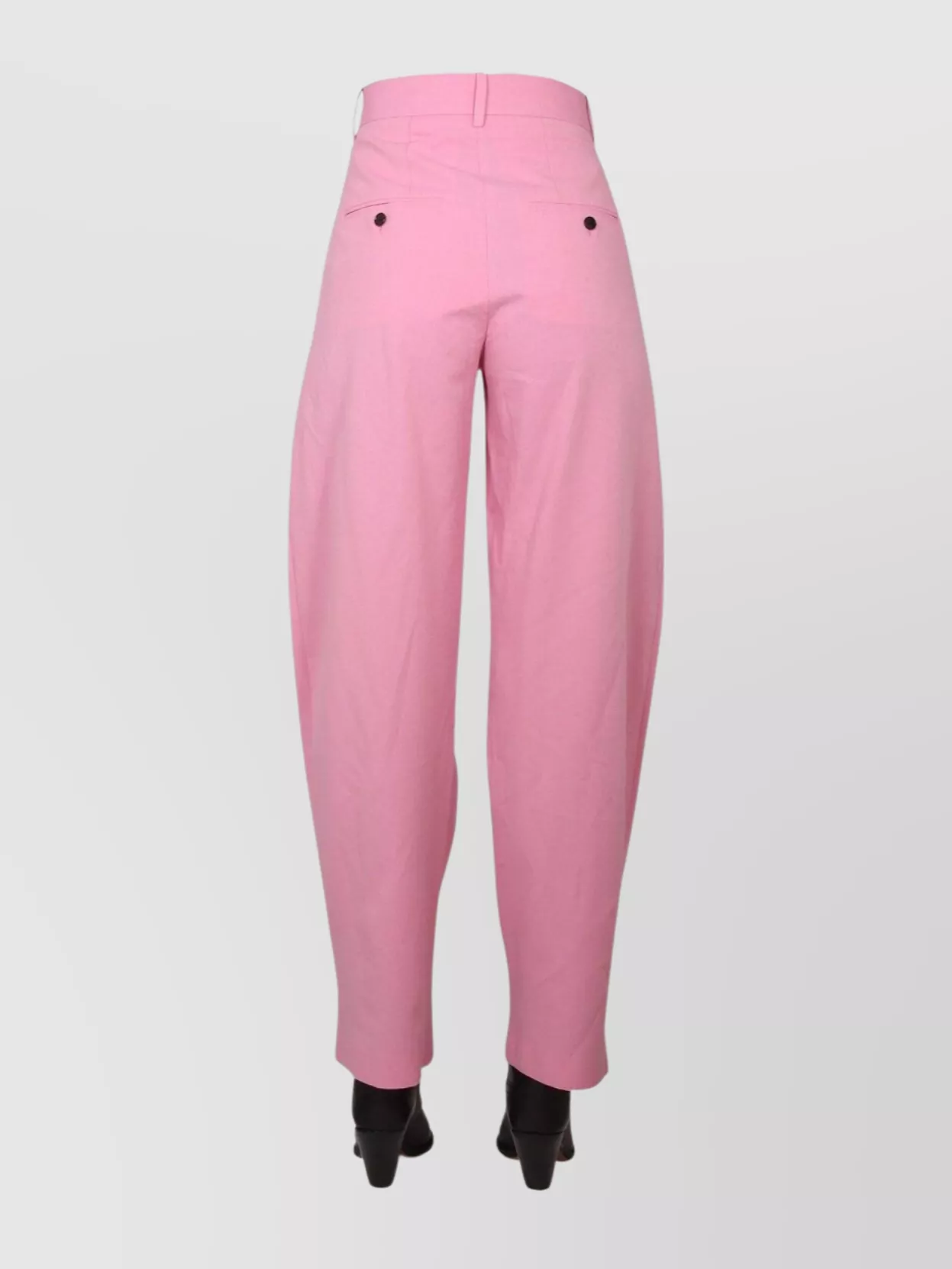 ISABEL MARANT PLEATED TROUSERS WITH BELT LOOPS AND POCKETS
