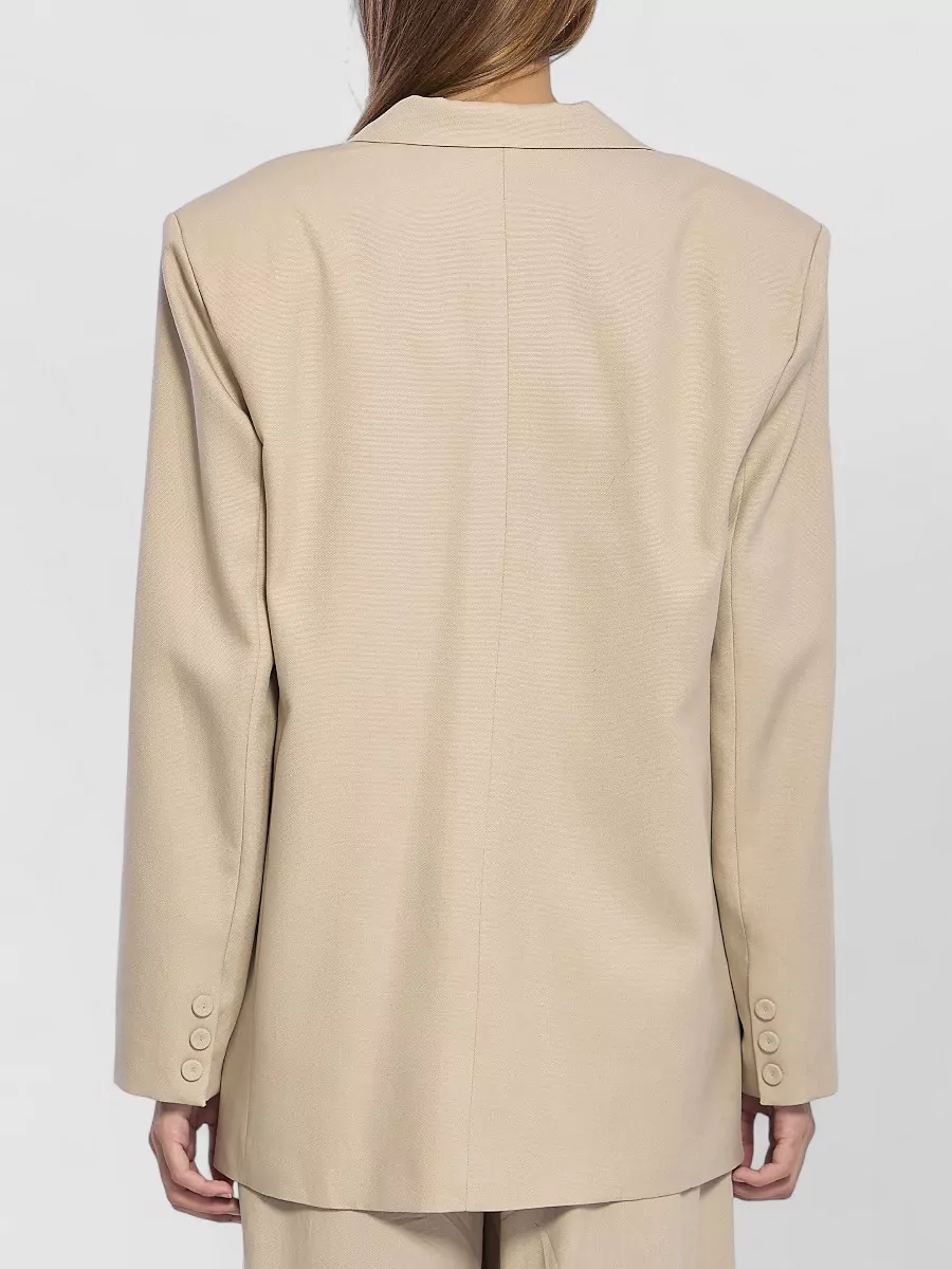 Federica Tosi Oversized Longline Blazer Jacket Tailored Cut
