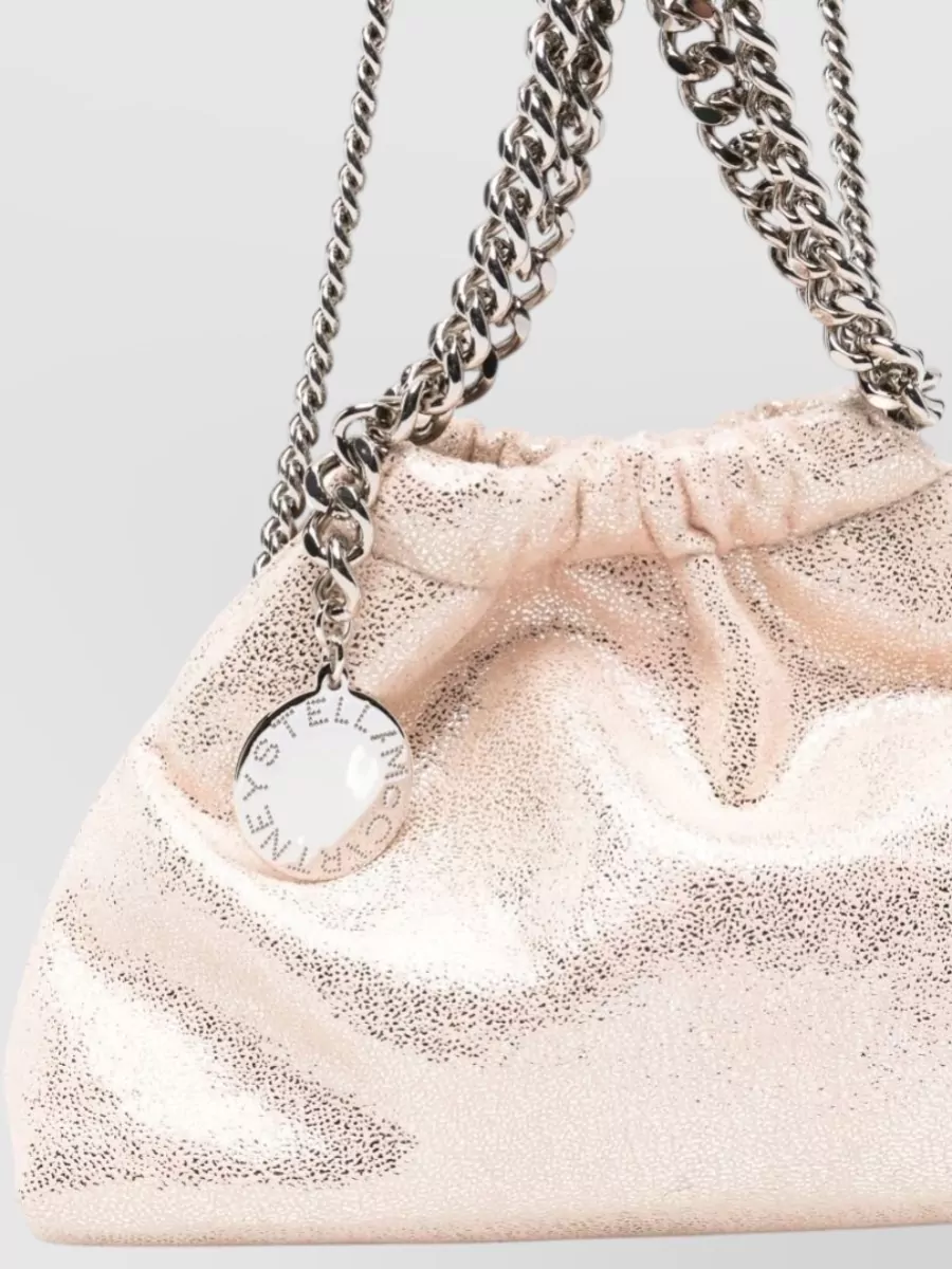 Stella Mccartney Falabella Mini Metallic Shoulder Bag