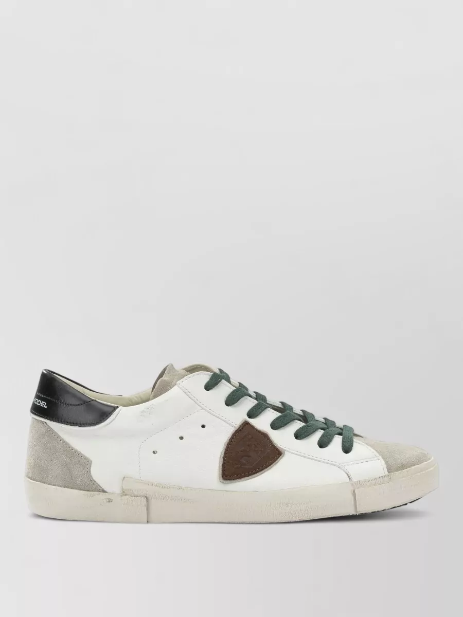 Philippe Model Leather Lace-Up Sneakers