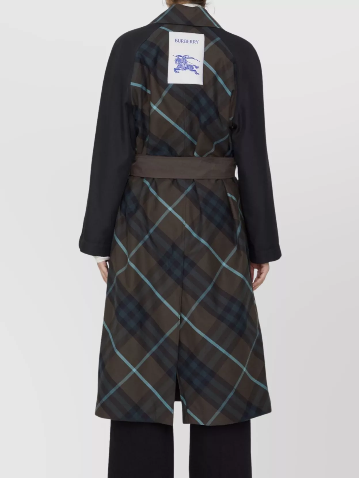 Burberry Reversible Raincoat Check Motif