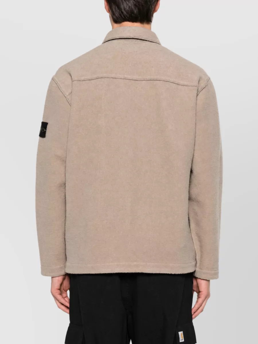 Stone Island Single Breasted Coat