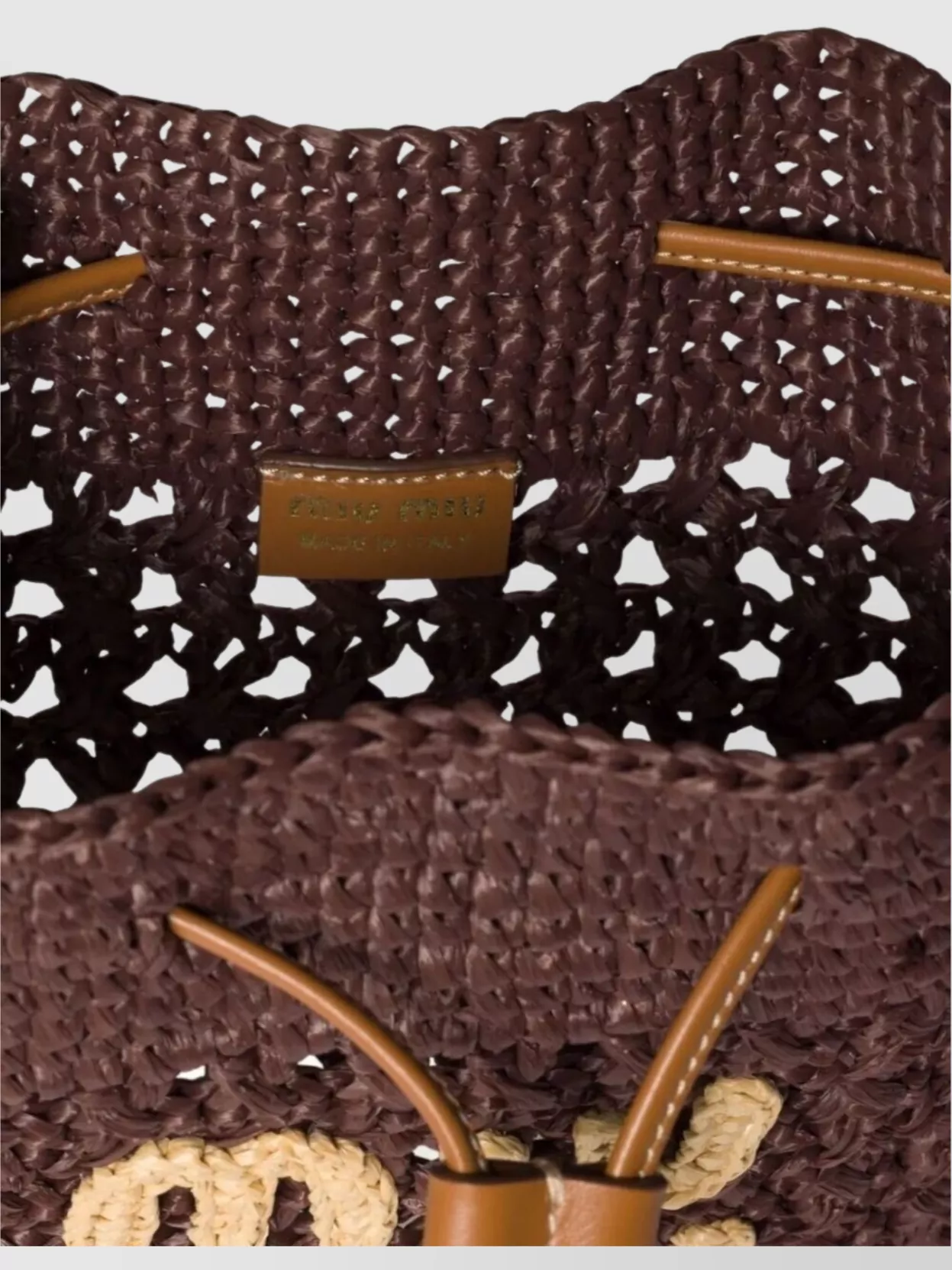 Miu Miu Woven Mini-Bag Adjustable Strap