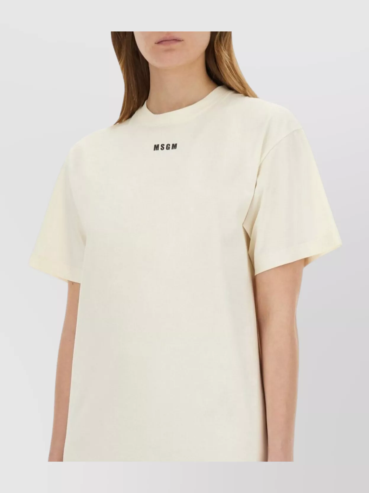 Msgm Long Dress Side Slit