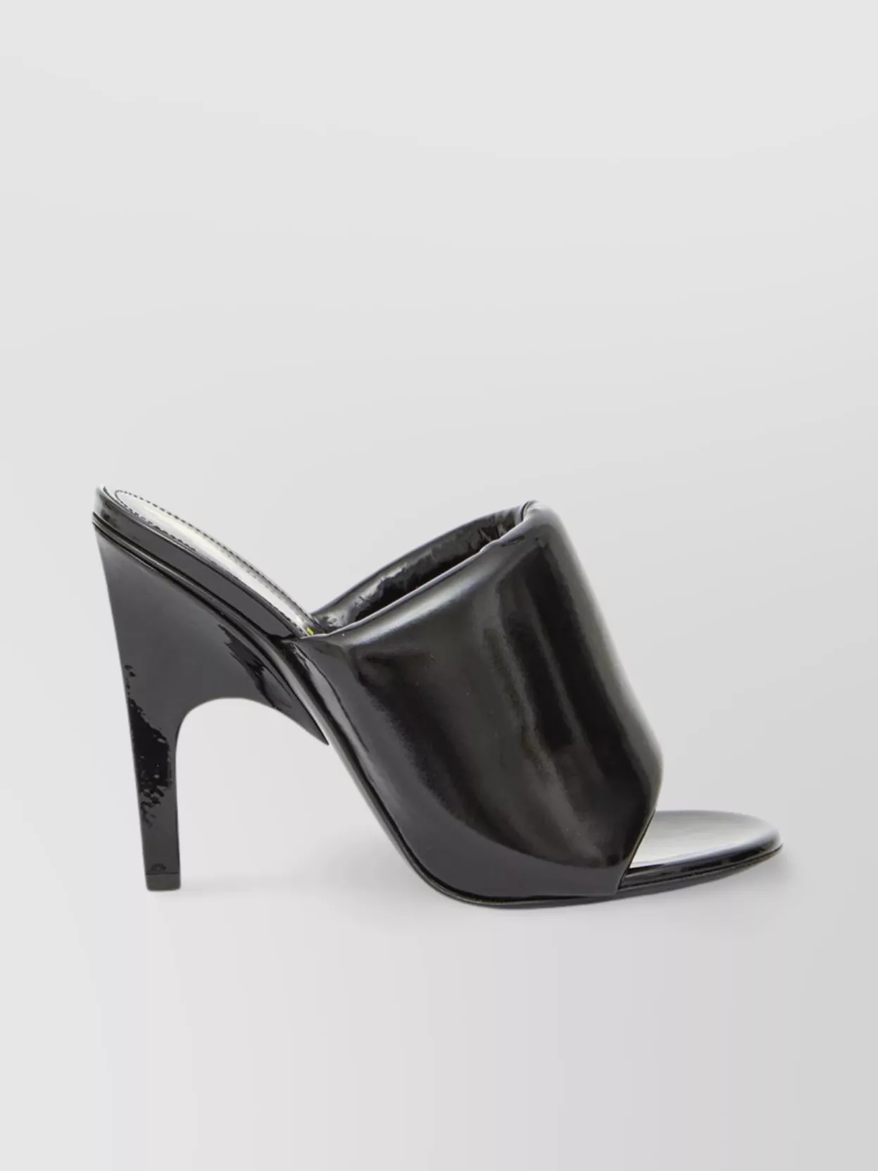 The Attico Glossy Eco-Patent Leather Sandals