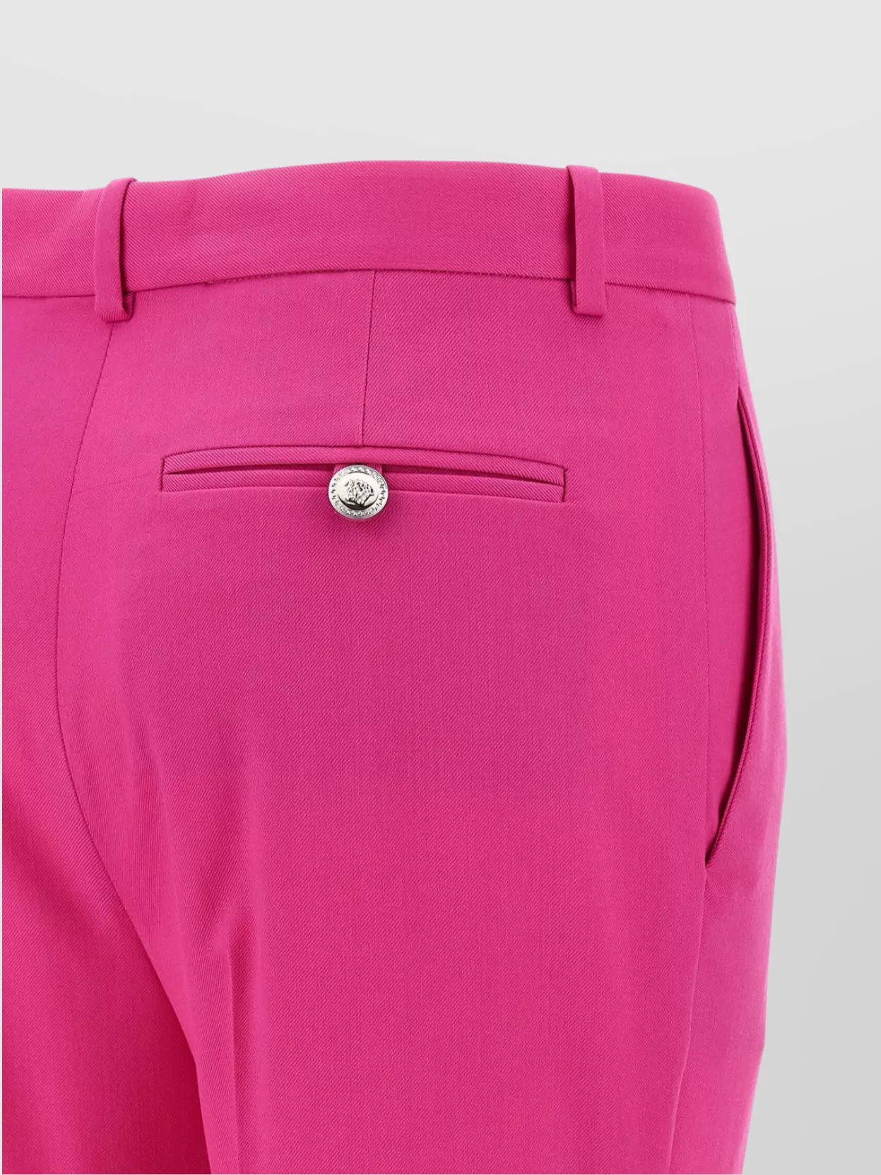 Versace Casual Trousers With Back Pocket And Belt Loops