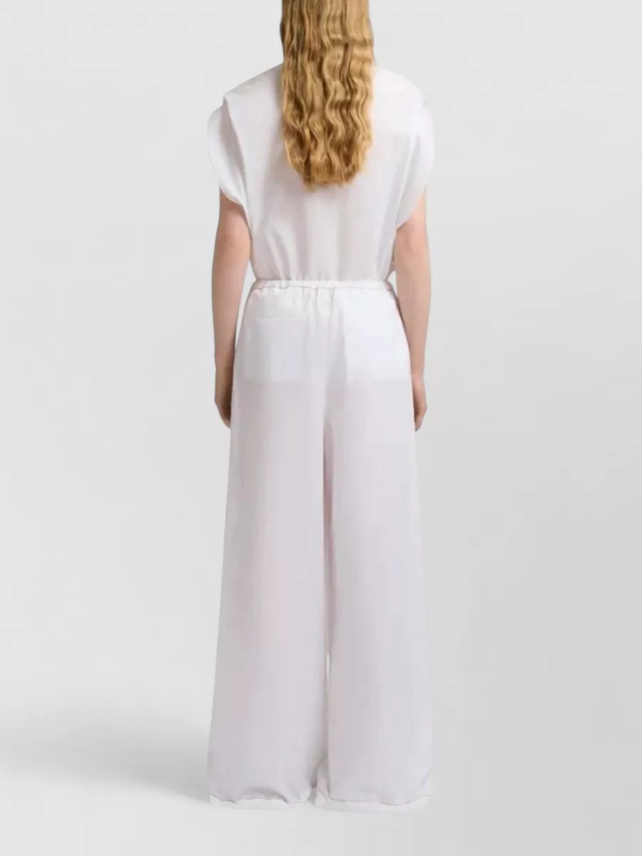 Marni Cotton Wide-Leg Trousers