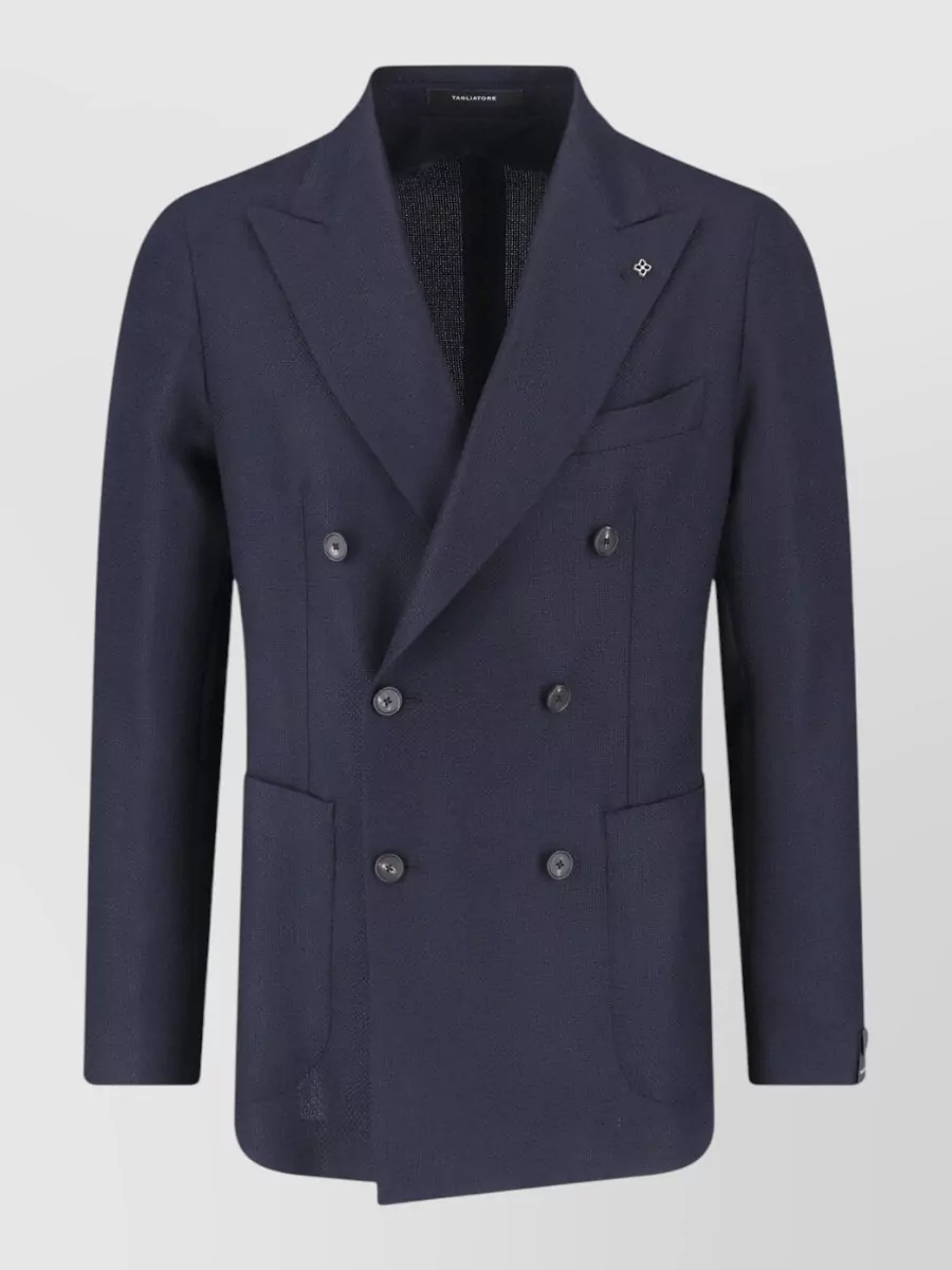 Tagliatore virgin wool blazer