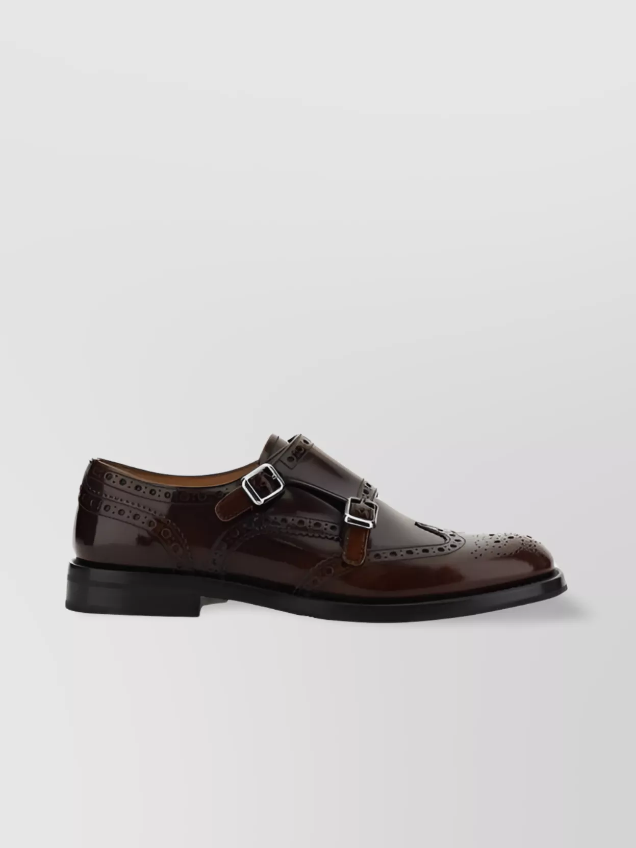Church's Swallowtail Calfskin Lace-up Shoes In Brown