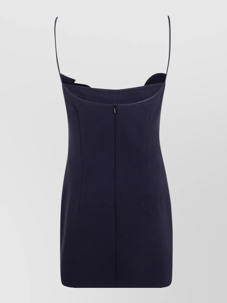 magda butrym swathed halter-neck mini dress Magda Butrym Open-back Appliqud Sequined Tulle Halterneck Mini Dress - Women - Black Dresses