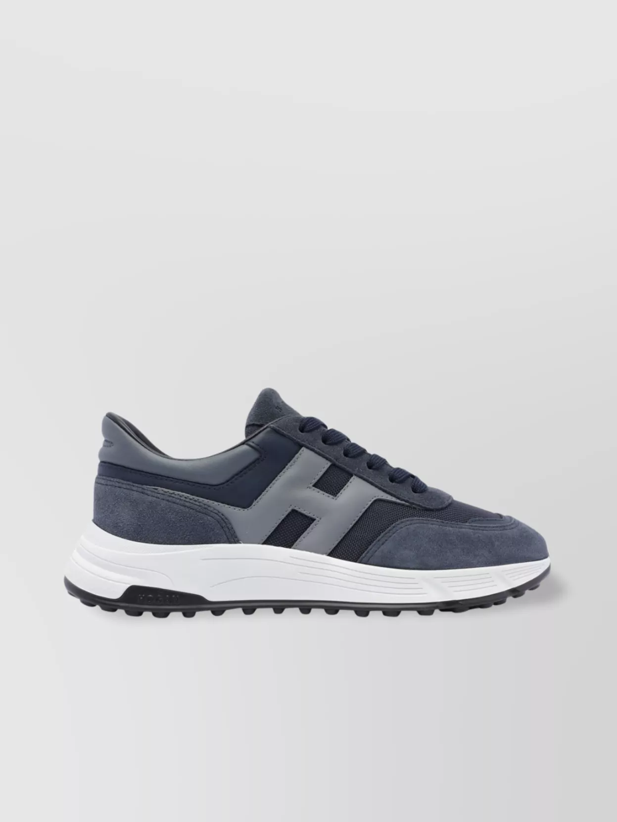 Hogan Low Top Leather And Suede Sneakers